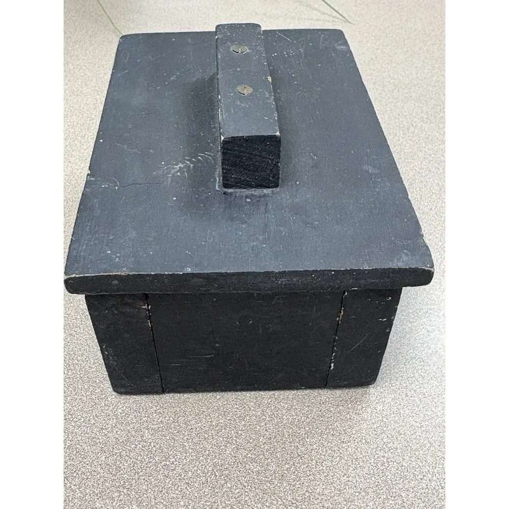Hand Painted Wooden Vintage Rustic Decorative Box Multipurpose Storage Box